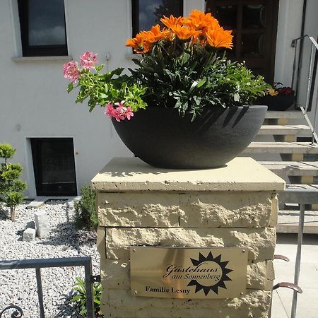 Gaestehaus Am Sonnenberg Baunach Bagian luar foto