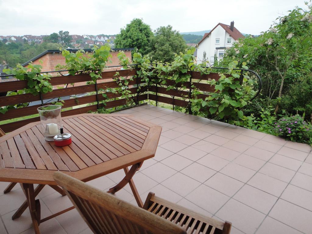 Gaestehaus Am Sonnenberg Baunach Bagian luar foto